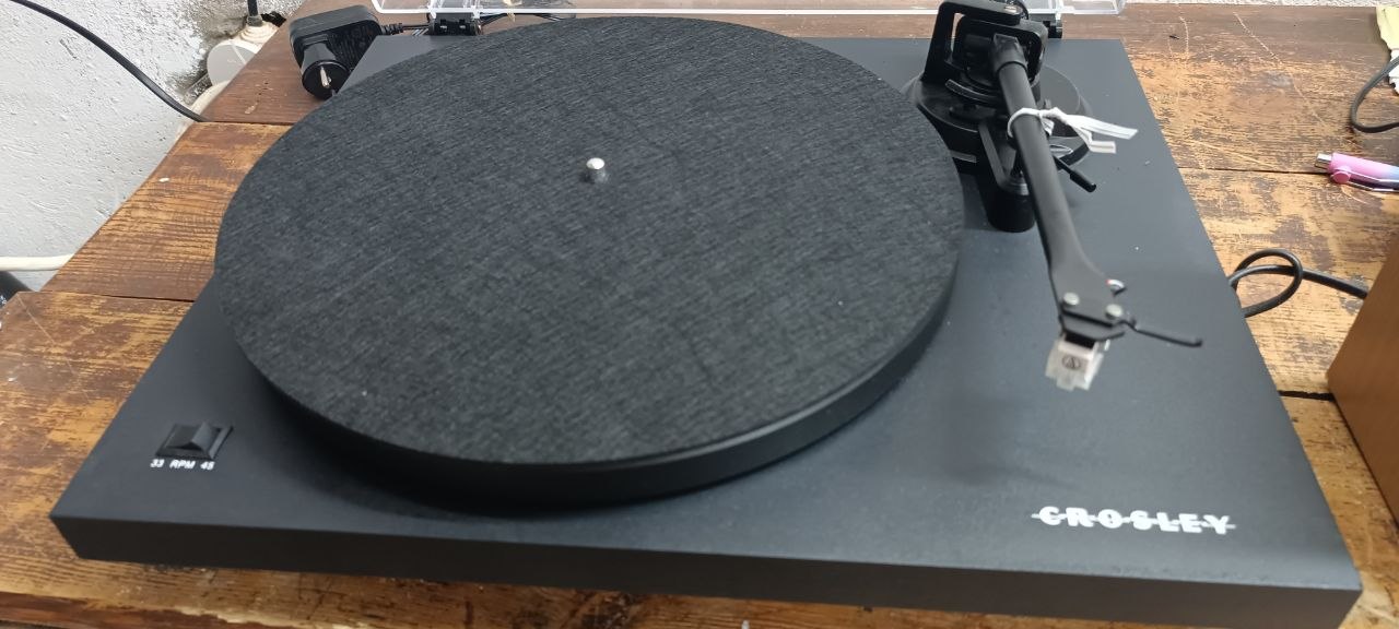 Вініловий програвач Crosley C6 Black з Bluetooth, вбудовані фонокоректор, противага тонарма | Outlet - Зображення 5